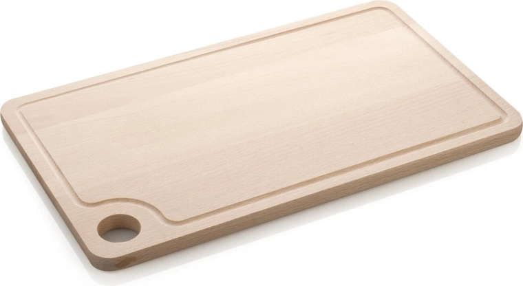 Wooden Cutting Board with Juice Groove BRILLANTE 42 × 25 cm