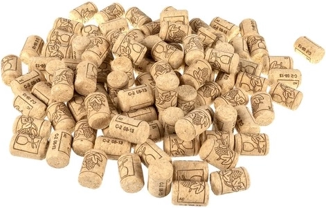 Natural cork from the cork oak