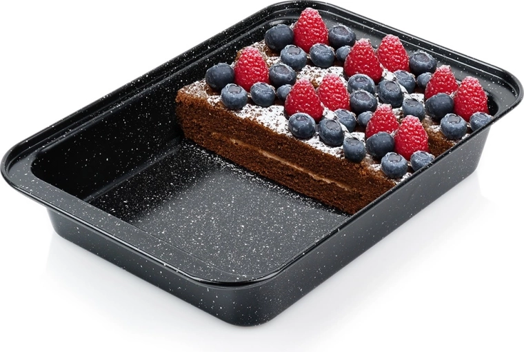 Granite rectangular roasting pan 28 × 19 × 5 cm VILDE