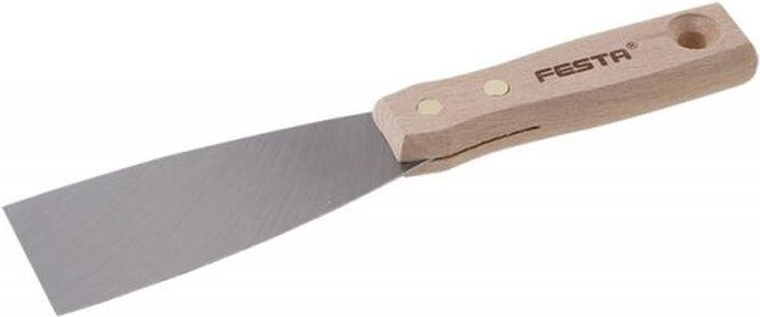 Steel putty knife 50 mm FESTA