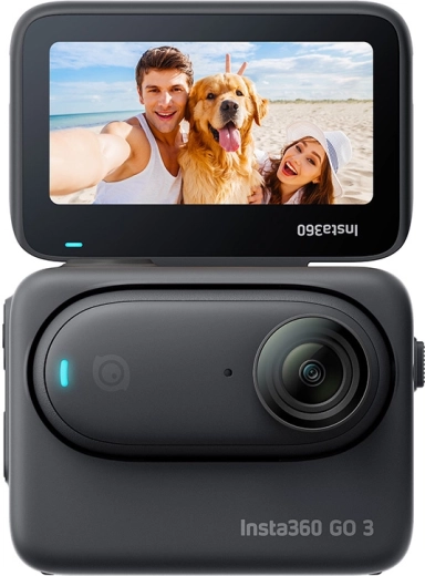Insta360 GO 3 veiksmo kamera 128 GB juoda
