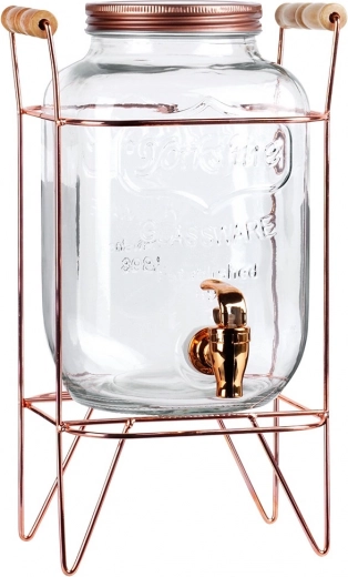 Elegantiškas stovas rožinio aukso spalvos