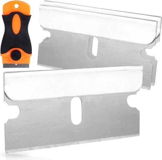 Replacement metal blades for scraper, 3 pcs
