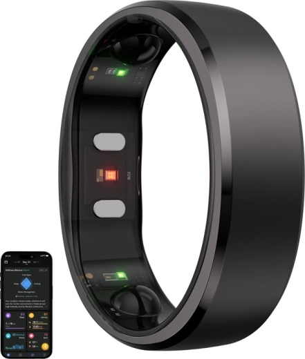 Smart ring RingConn Gen 2, size 12, black