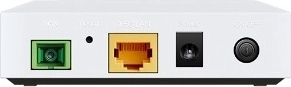 Clearly separated ports for quick setup