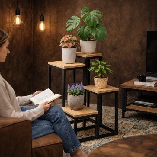Compact dimensions and adjustable feet