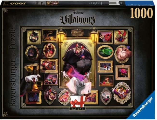Dėlionė Ravensburger Villainous: Ratigan 1000 vnt.