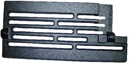 Apatinis pasukamas ketaus grotelės 14 × 29,5 cm viryklėms 9100 ir 9103