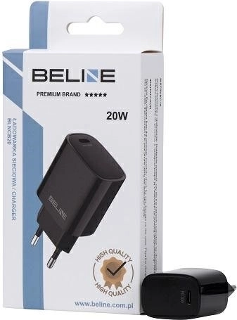 Tinklo įkroviklis 20 W PD 3.0 juodas