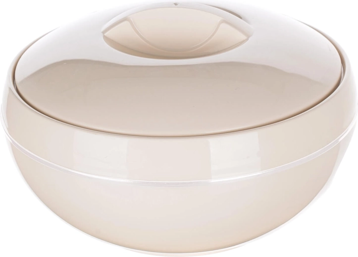 Secure lid and easy serving