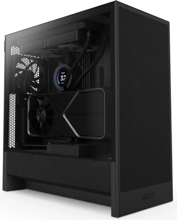 H5 Flow mid-tower case with window black