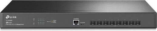Managed TP-Link 8-Port SFP+ Switch