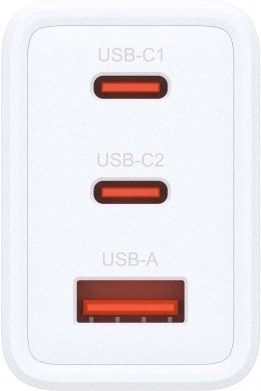 Charge up to 3 devices at the same time