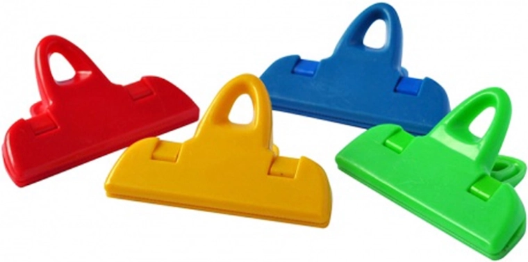 Toro plastikiniai maišelių spaustukai 4 vnt. (dideli)