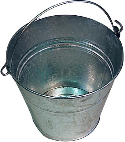 Galvanized bucket 10 l KOVOTVAR