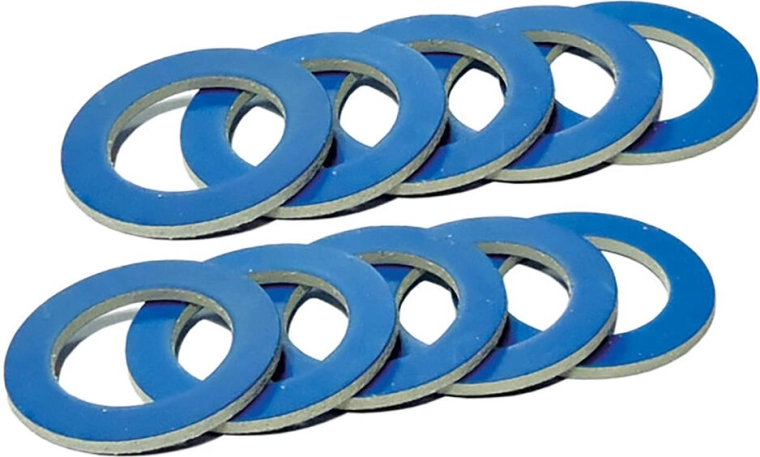 Tarpinės šildymo sistemos sujungimui 3/4" (klingeritinės) 30 × 20 × 2 mm (10 vnt.)