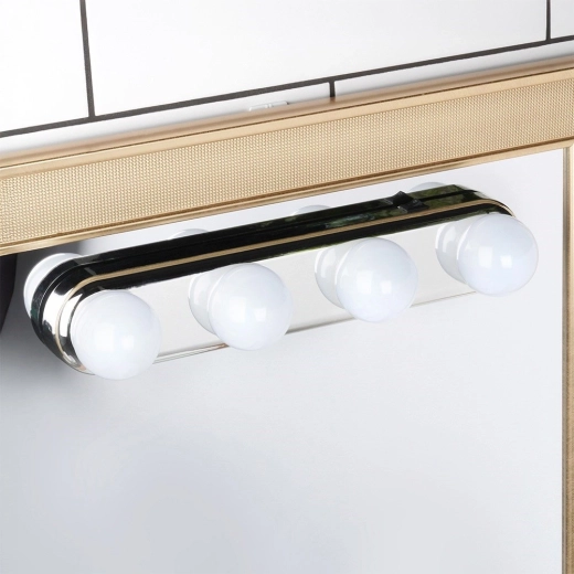 Tolygus apšvietimas tiksliam makiažui