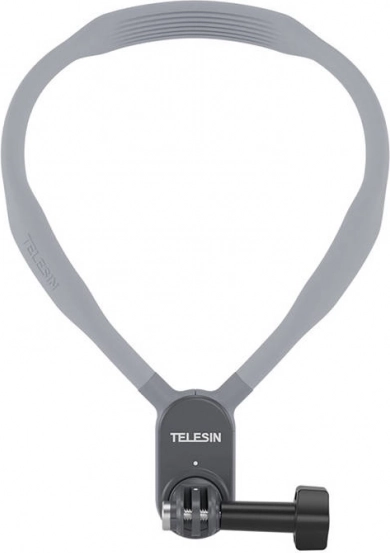 TELESIN kaklo laikiklis su tvirtinimu veiksmo kameroms ir telefonams