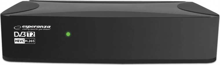 Skaitmeninis DVB-T2 H.265/HEVC „Esperanza“ imtuvas
