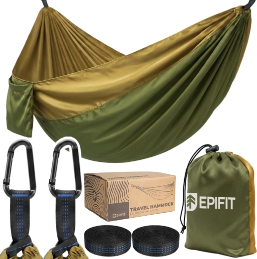 Calm 300 Travel Hammock, Khaki Green