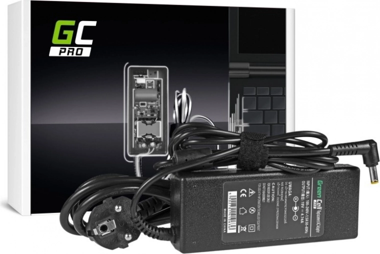 Green Cell Pro Charger 19V 4.74A 90W for Acer laptops (connector 5.5 × 1.7 mm)