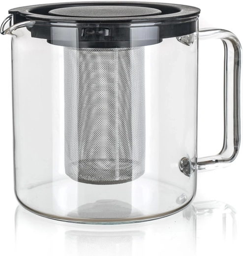Stiklinis arbatinukas 1,3 l su nerūdijančio plieno filtru SIMAX FROM