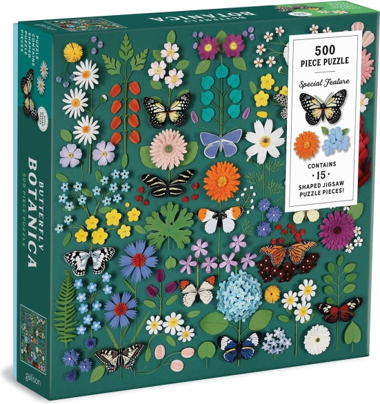 Dėlionė Butterfly Botanica 500 dalių