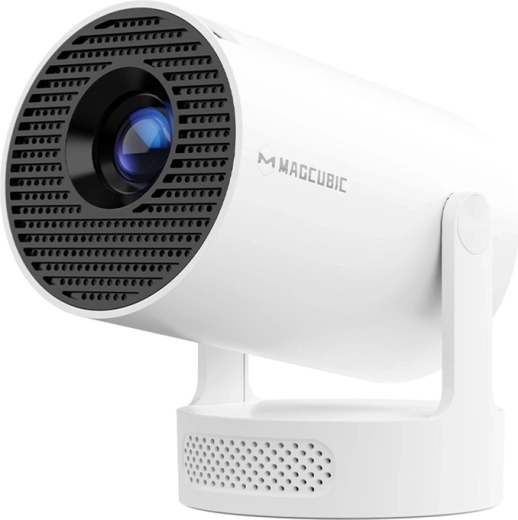 Portable Magcubic smart projector with Android 14