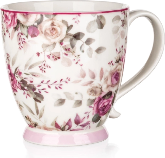 Keramikinis puodelis ROSE 460 ml