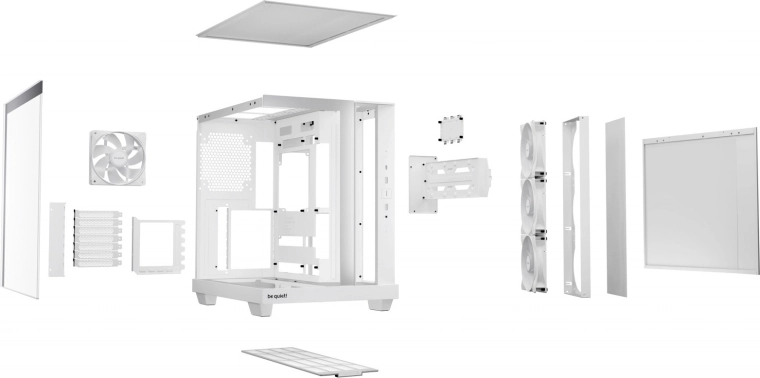 Modular space and support for back-connector boards