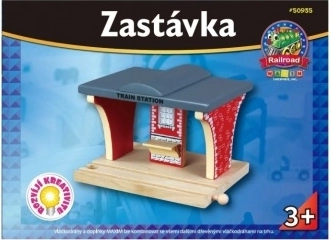 Maxim medinė traukinių stotelė