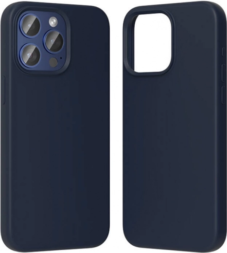 Vention Silicone Case for iPhone 15 Pro Max, Blue, with MagSafe Support