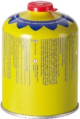 Dujų kasetė 450 g su sriegiu MEVA
