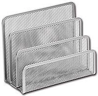 Metal Letter Holder, Silver
