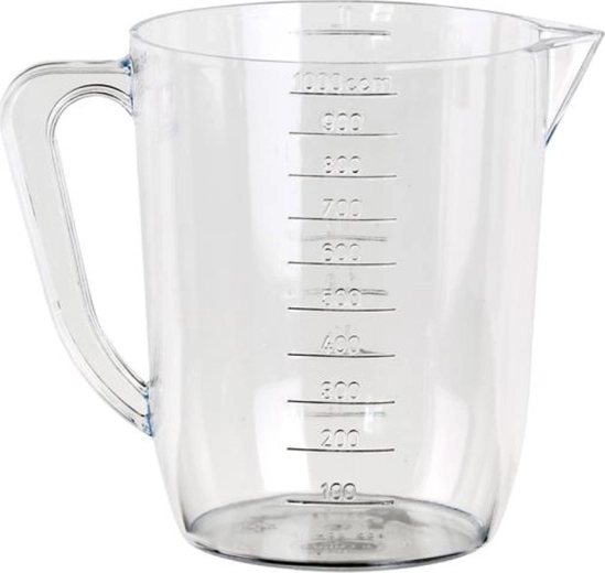 TORO 1 l Plastic Measuring Cup with Spout