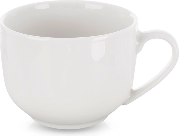 Orion porcelianinis puodelis Mona XL 650 ml baltas