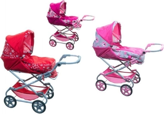 Doll Stroller with Adjustable Handle