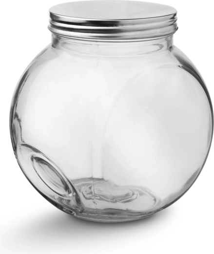 Transparent glass for an instant overview