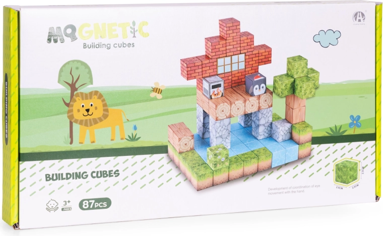 Magnetinės kaladėlės, kurios išlaiko formą