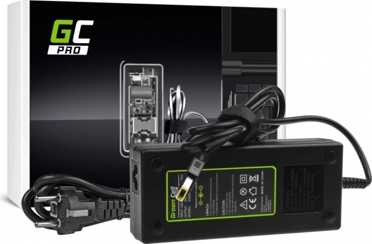 Green Cell Pro 135 W Power Adapter for Lenovo IdeaPad and Legion (20 V, 6.75 A, Slim Tip)