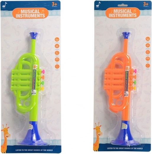 Plastikinis trimitas vaikams 35 cm