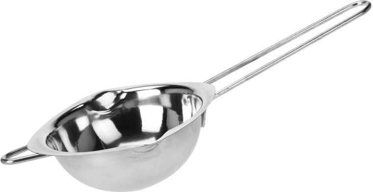 Nerūdijančio plieno dubenėlis šokoladui ir vaškui tirpinti 250 ml