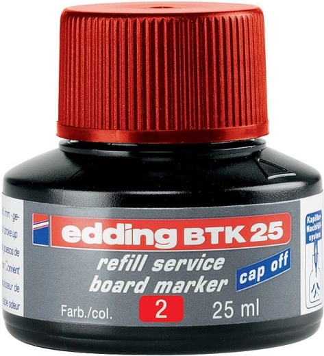 Edding BTK 25 red ink for whiteboard markers