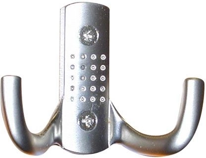 Wall hook CAMEL II, 35 × 57 mm, polished chrome