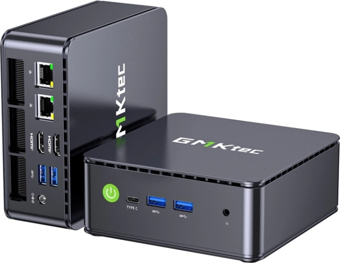 Mini PC GMKtec G11 with AMD Ryzen Embedded R2514, 16 GB RAM, 512 GB SSD and Windows 11 Pro