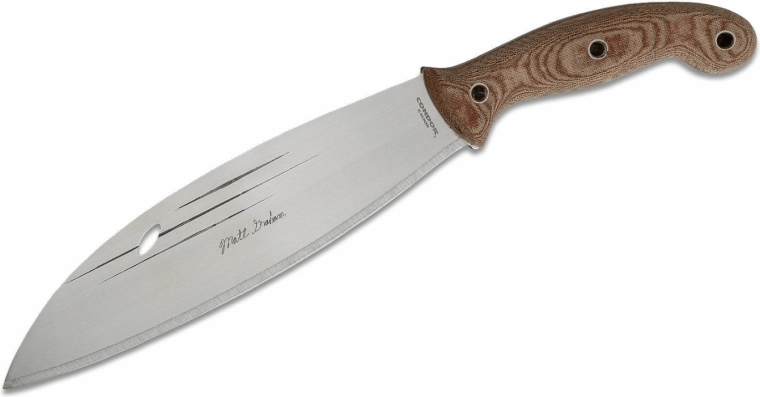 Condor Primitive Bush Mondo outdoor knife 25.4 cm, brown, Micarta, leather sheath