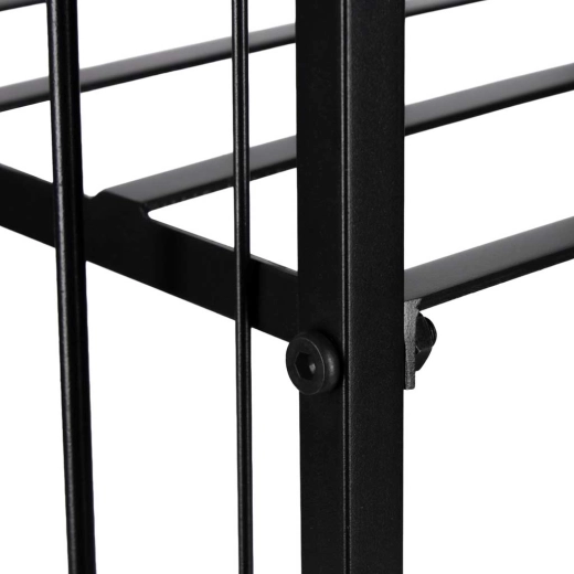 Sturdy construction with powder coating