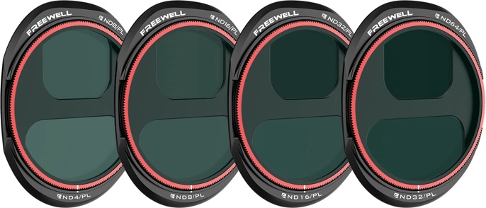 Freewell ND/PL Bright Day Filter Set for DJI Mavic 4 Pro (4 pcs)