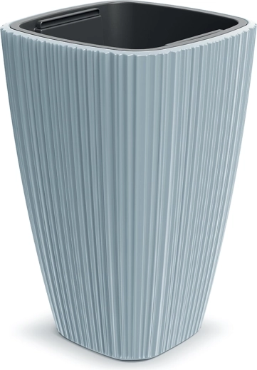Oro Flower Pot 39 cm light gray with insert