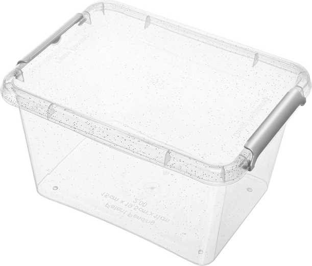 Sturdy lid with clips/handles for safer closure